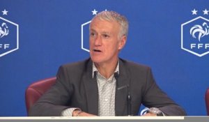 Bleus - Deschamps : "L'équipe de France n'est pas figée"