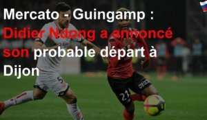 Mercato - Guingamp : Didier Ndong a annoncé son probable départ à Dijon