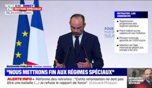 Le régime universel concernera pleinement "ceux qui entrerons sur le marché du travail en 2022", les personnes nées avant 1975 ne seront pas concernées