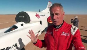 Vitesse: un bolide vise la vitesse du son dans le Kalahari