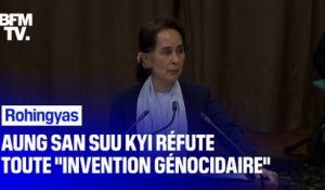 Rohingyas: Aung San Suu Kyi réfute toute "intention génocidaire"