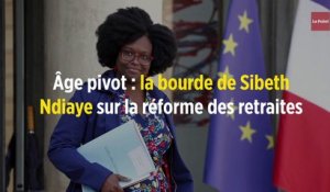 Âge pivot : la bourde de Sibeth Ndiaye sur la réforme des retraites