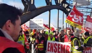 Colmar : Manifestation contre la réforme des retraites