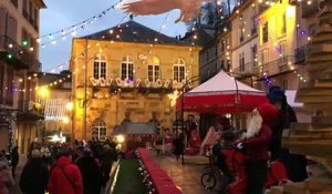 Ambiance au marché de Noël de Plombières-les-Bains