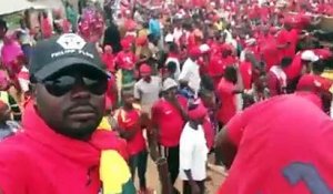 Nzérékoré dans la rue pour dire non à 3e mandat d'Alpha Condé