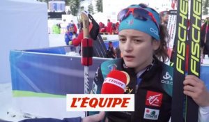 Aymonier «Je me suis vraiment libérée» - Biathlon - CM (F)