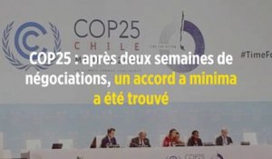COP25 : après deux semaines de négociations, un accord a minima a été trouvé