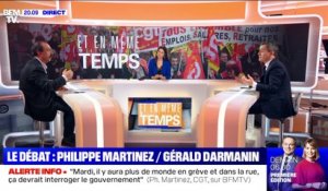 Réforme des retraites: débat entre Philippe Martinez et Gérald Darmanin (3/3) - 15/12