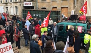 Grève du 17 décembre à Alençon: un millier de manifestants dans la rue