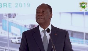 L' échangeur SOLIBRA inauguré, Ouattara annonce d'autres projets