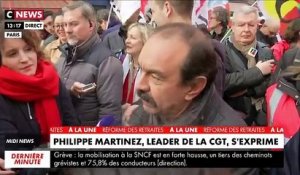 Grève - Philippe Martinez, leader de la  CGT : «Depuis qu’Emmanuel Macron est là, il ne fait qu’essayer de diviser les citoyens. C’est absolument scandaleux» - VIDEO