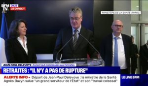 Réforme des retraites: Jean-Paul Delevoye assure qu'"il n'y a pas de rupture" après son départ