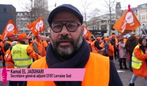 Manifestation du 17 décembre à Nancy : la CFDT ne veut pas de "l'âge pivot"