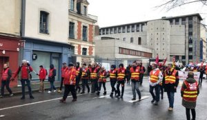 Grève du 19 décembre. Environ 1500 manifestants réunis à Rennes