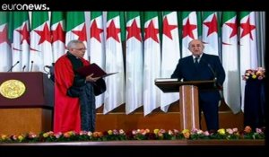 Le nouveau président algérien, Abdelmadjid Tebboune, a prêté serment