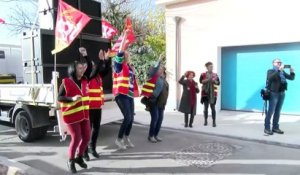 Mobilisation contre la réforme des retraites à Martigues