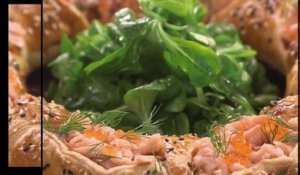 Gourmand - Feuilleté de truite aux petits légumes