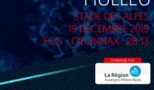 L'essai de Nathanaël Hulleu face à Oyonnax