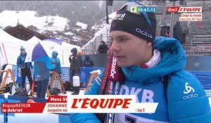 Jacquelin «Une course dingue» - Biathlon - CM