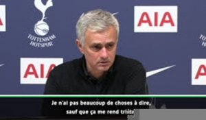 18e j. - Mourinho sur les cris racistes envers Rüdiger : ''Ça me rend triste''
