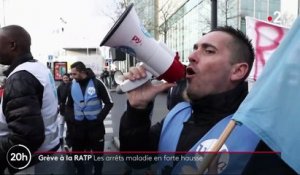 Grève à la RATP : les arrêts maladie en très forte hausse