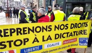 Manifestation contre la réforme des retraites à Vesoul