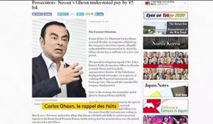 L'ex-patron de Renault Carlos Ghosn a fui le Japon