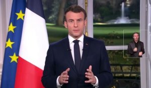 Emmanuel Macron: "La réforme des retraites sera menée à son terme, c'est un projet de justice et de progrès social. Le gouvernement doit trouver rapidement un compromis"