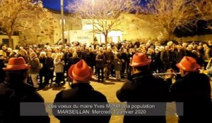 MARSEILLAN - Les voeux du maire Yves Michel à la population