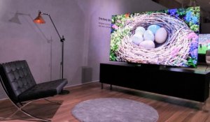 Samsung dévoile une télévision 8K avec des bords presque invisibles - CES 2020