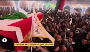 Obsèques de Qassem Soleimani : Iran et Irak appellent à la vengeance