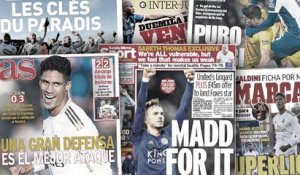 Le double buteur Raphaël Varane encensé en Espagne, l’offre dingue de MU pour James Maddison de Leicester