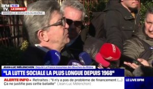 Jean-Luc Mélenchon sur la réforme des retraites: "Emmanuel Macron veut passer en force"