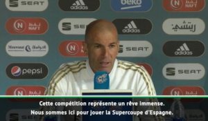 Supercoupe - Zidane : "Pas en Arabie Saoudite pour se promener"