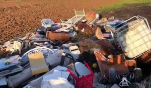 10 tonnes de déchets retournés à l'envoyeur (Laigneville)