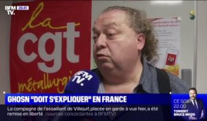 Selon Jean-François Pibouleau (CGT chez Renault), Carlos Ghosn "doit s'expliquer en France"