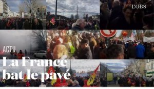 Contre la réforme des retraites, des manifestations se sont élancées partout en France