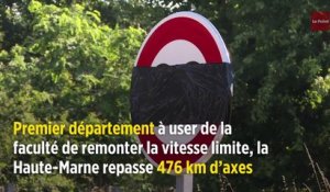 90 km/h : la Haute-Marne change les panneaux sur 476 km de routes