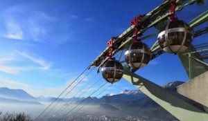 Grenoble : le téléphérique de la Bastille en travaux