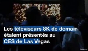Les téléviseurs 8K de demain font rêver au CES de Las Vegas