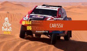 Dakar 2020 - Stage 6 (Ha’il / Riyadh) - Car/SSV Summary