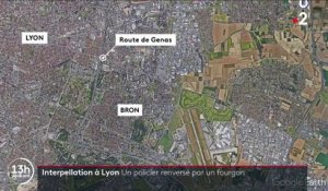 Interpellation à Lyon : un policier renversé volontairement par un fourgon