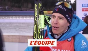 Fillon Maillet «Je pensais être deuxième» - Biathlon - CM (H)