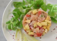 Recette de tartare de saumon au Kaki Ribera del Xuquer AOP - 750g