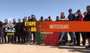 Dakar 2020 - Étape 8 (Wadi Al-Dawasir / Wadi Al-Dawasir) - Résumé Moto/Quad