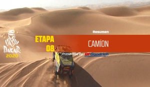 Dakar 2020 - Etapa 8 (Wadi Al-Dawasir / Wadi Al-Dawasir) - Resumen Camión