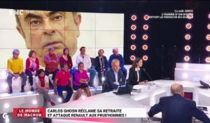 Le monde de Macron: Carlos Ghosn réclame sa retraite et attaque Renault aux prud'hommes ! - 14/01