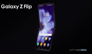 Samsung Galaxy Z Flip : rendu du design
