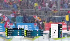 La France écrase le relais masculin - Biathlon - CM ( H)