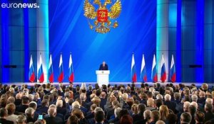 Le président russe Vladimir Poutine annonce une réforme de la Constitution